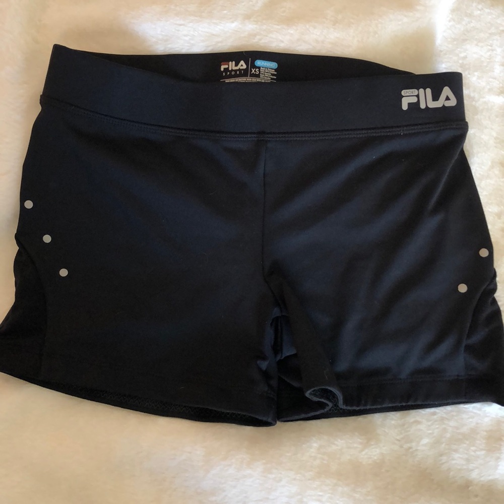 Fila sport running spandex shorts